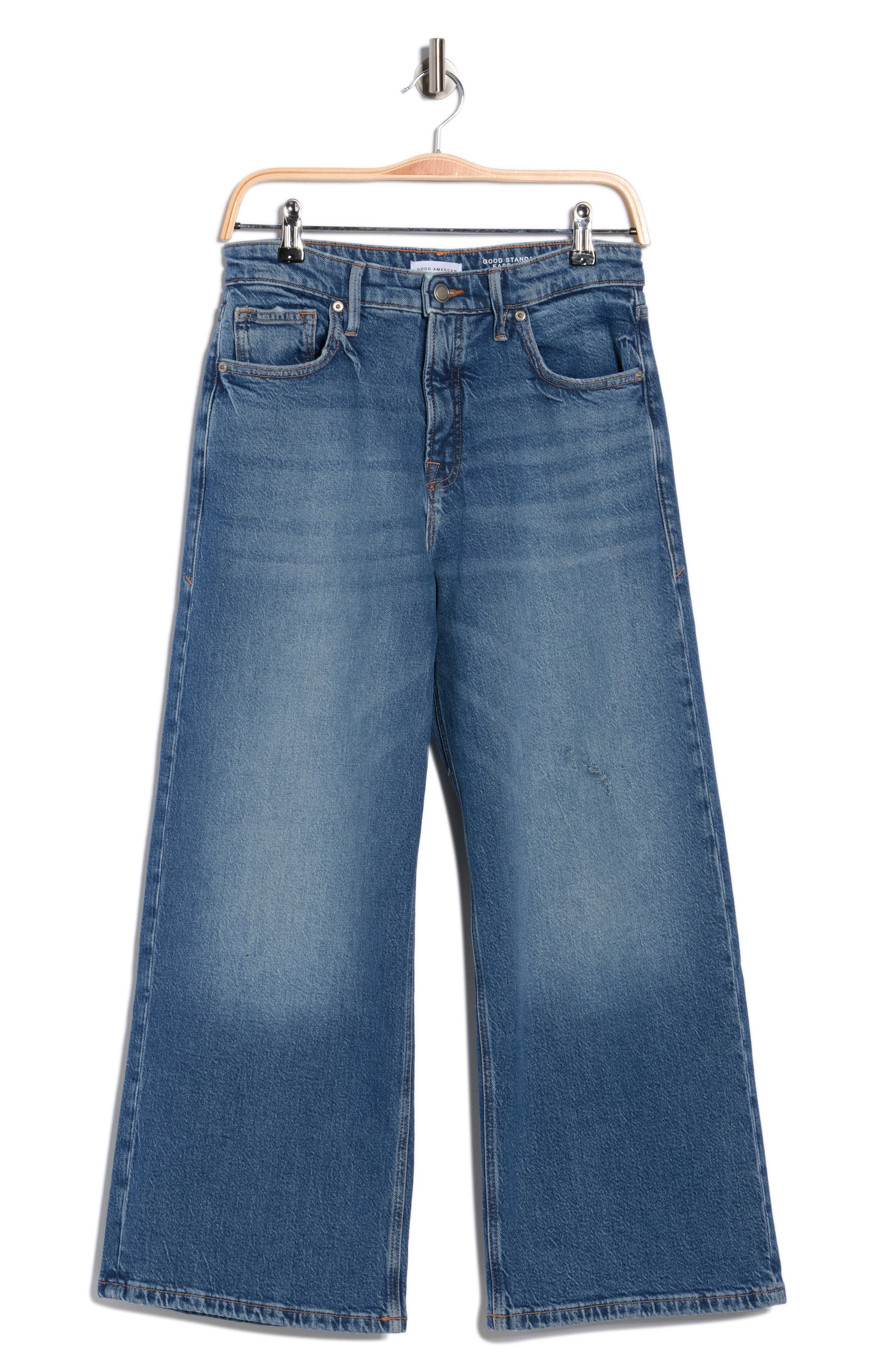 Good American Good Standard Ease Crop Jeans