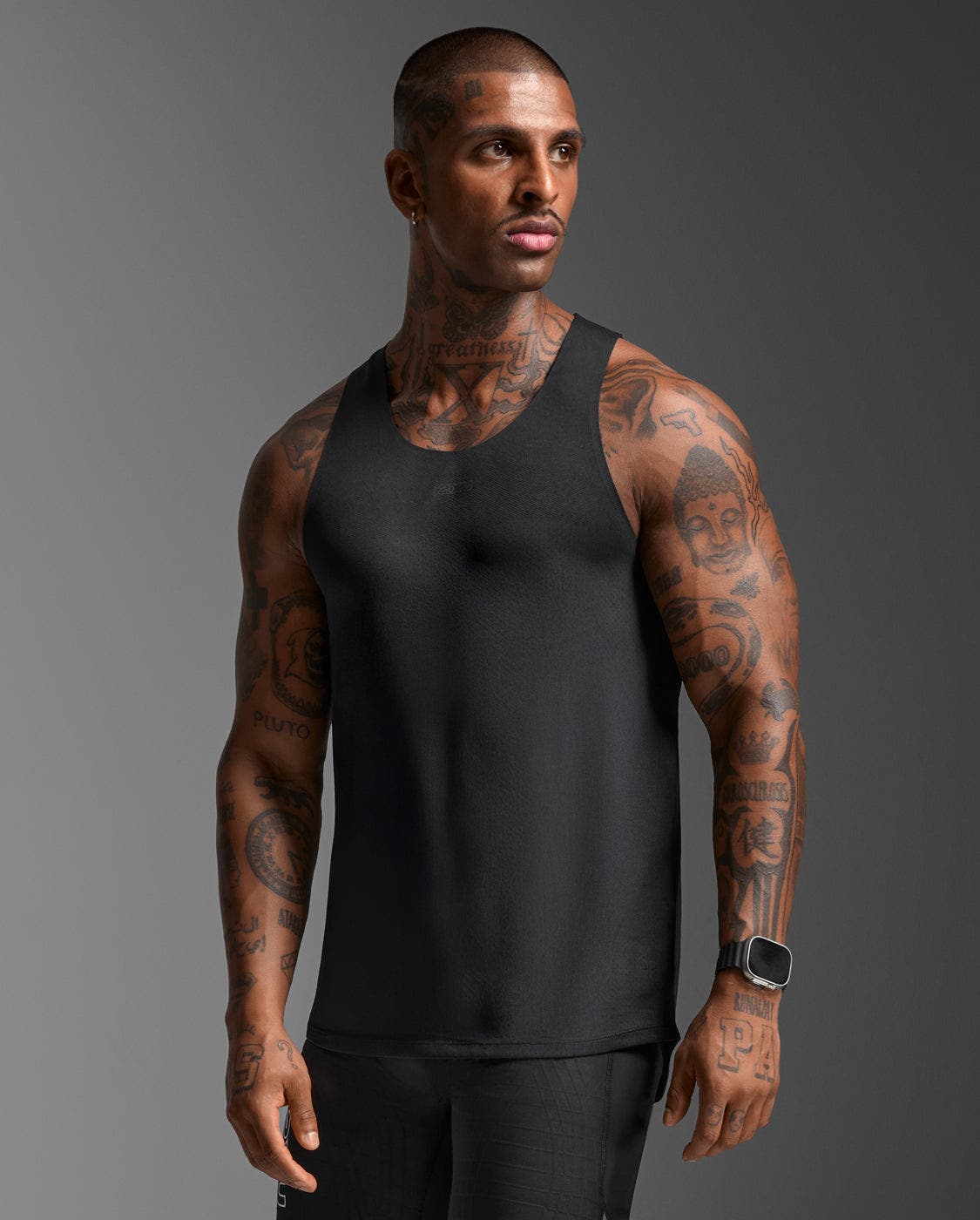 2xu Light Speed Tech Singlet In Black