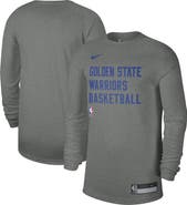 Nike Unisex Nike Heather Gray Golden State Warriors 2023/24 Legend On-Court Practice Long Sleeve T-Shirt
