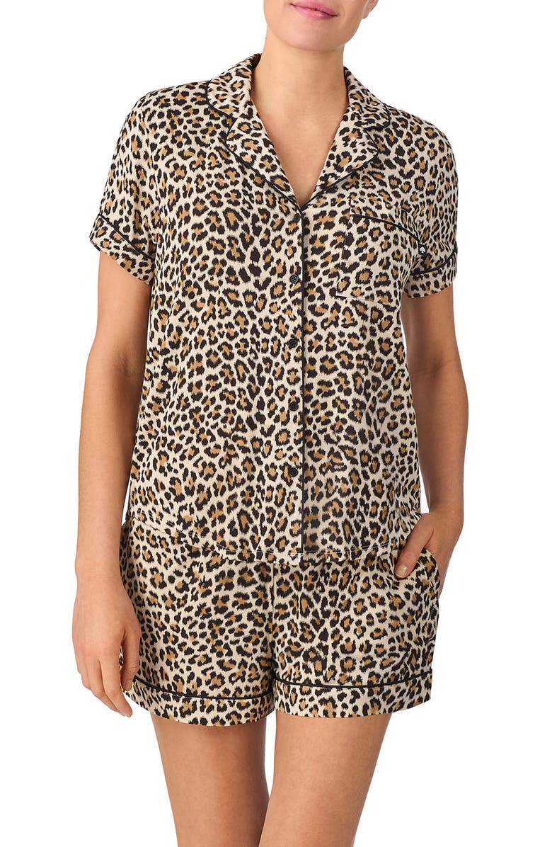 Kate Spade New York print short pajamas, Main, color, 