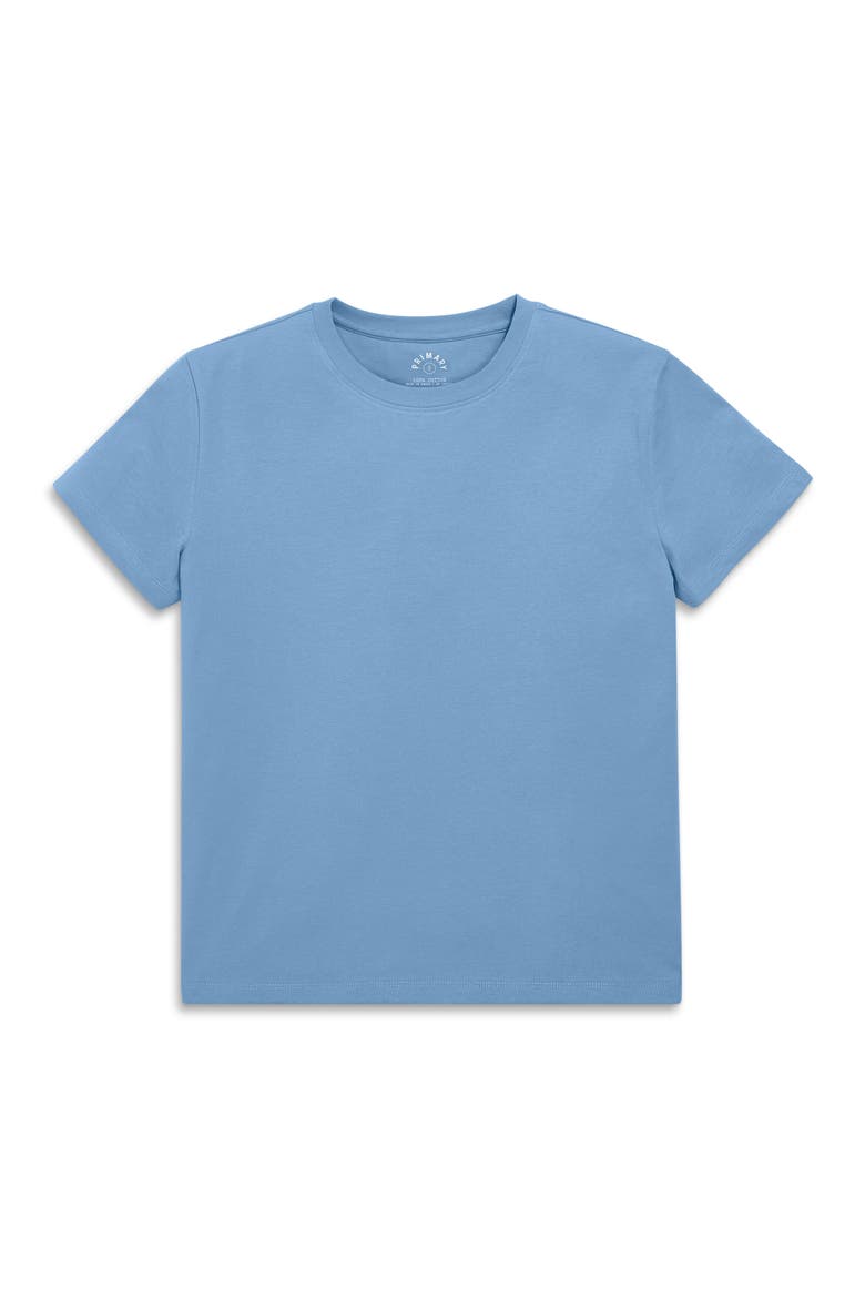 Women's Fit Easy Crewneck Tee, Main, color, Vintage Blue