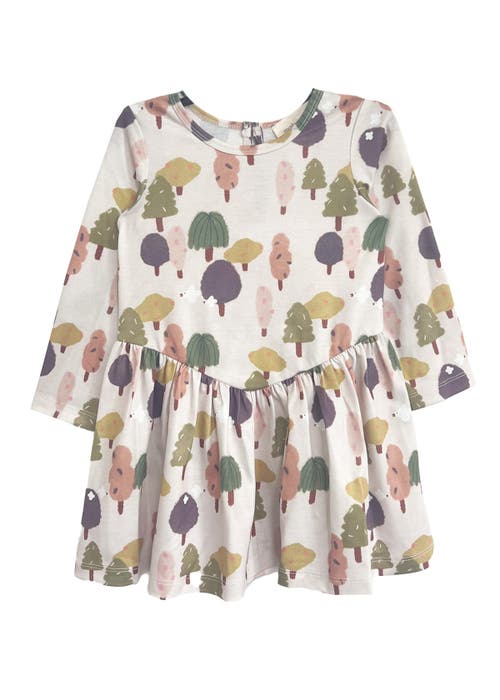 Mabel + Honey Kids'  Treehouse Dress In Brown
