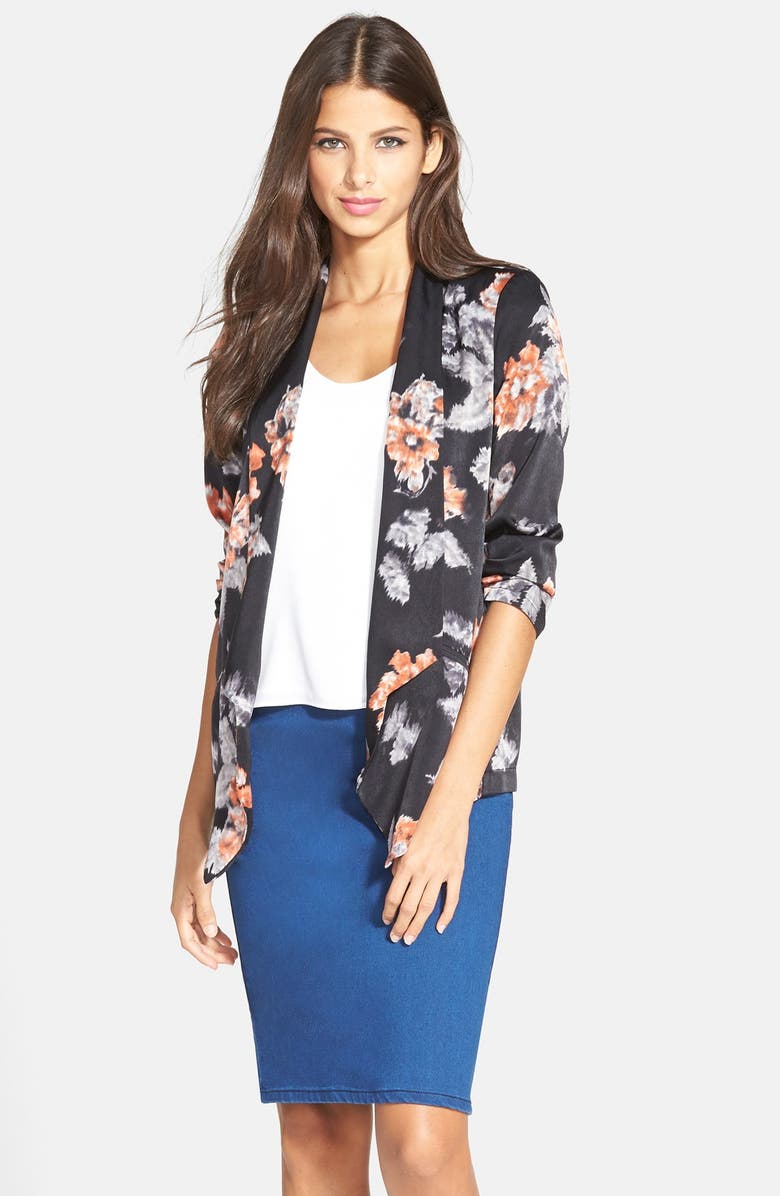 ASTR the Label ASTR Drape Front Blazer, Main, color,