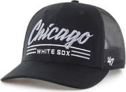 '47 Men's '47 Black Chicago White Sox Garner Trucker Adjustable Hat