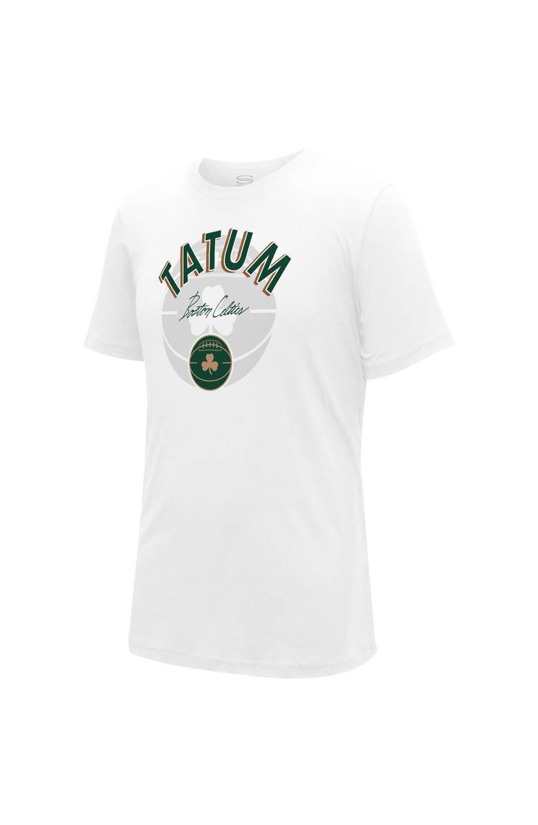 Stadium Essentials Unisex Stadium Essentials Jayson Tatum White Boston Celtics 2023/24 City Edition Player Graphic T-Shirt, Alternate, color, 