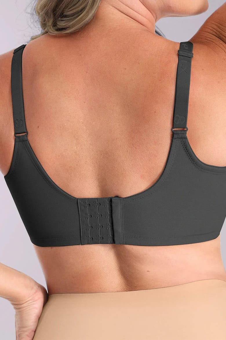 Supportive Unlined Lace Underwired Bra, Alternate, color, Classic black