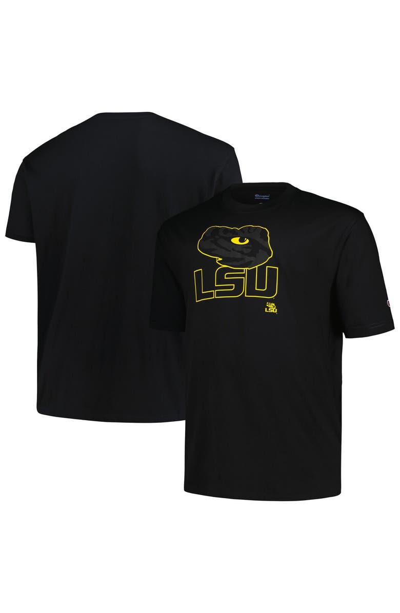PROFILE Men's Profile Black LSU Tigers Big & Tall Pop T-Shirt, Main, color, 