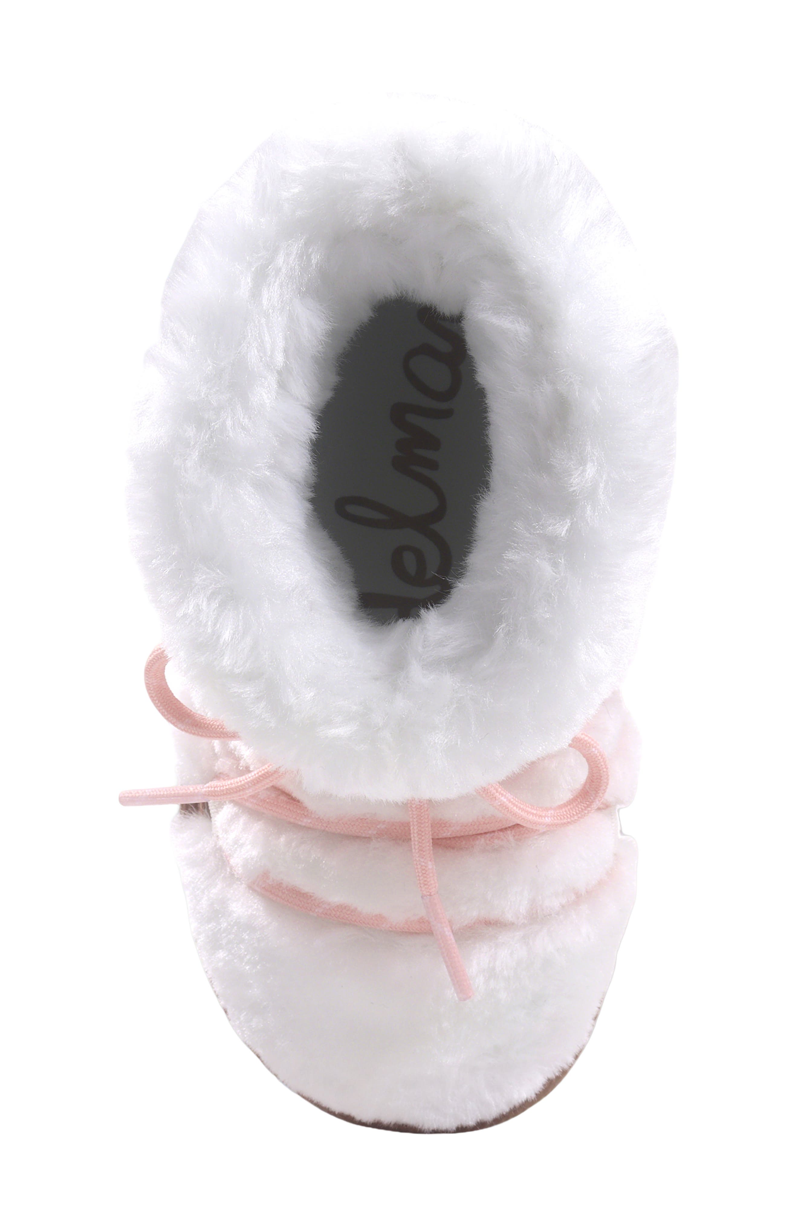 Kids' Nevi Faux Fur Winter Boot, Alternate, color, BROWN