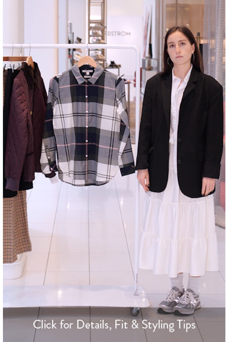 Mooreland Plaid Cotton Button-Up Shirt video