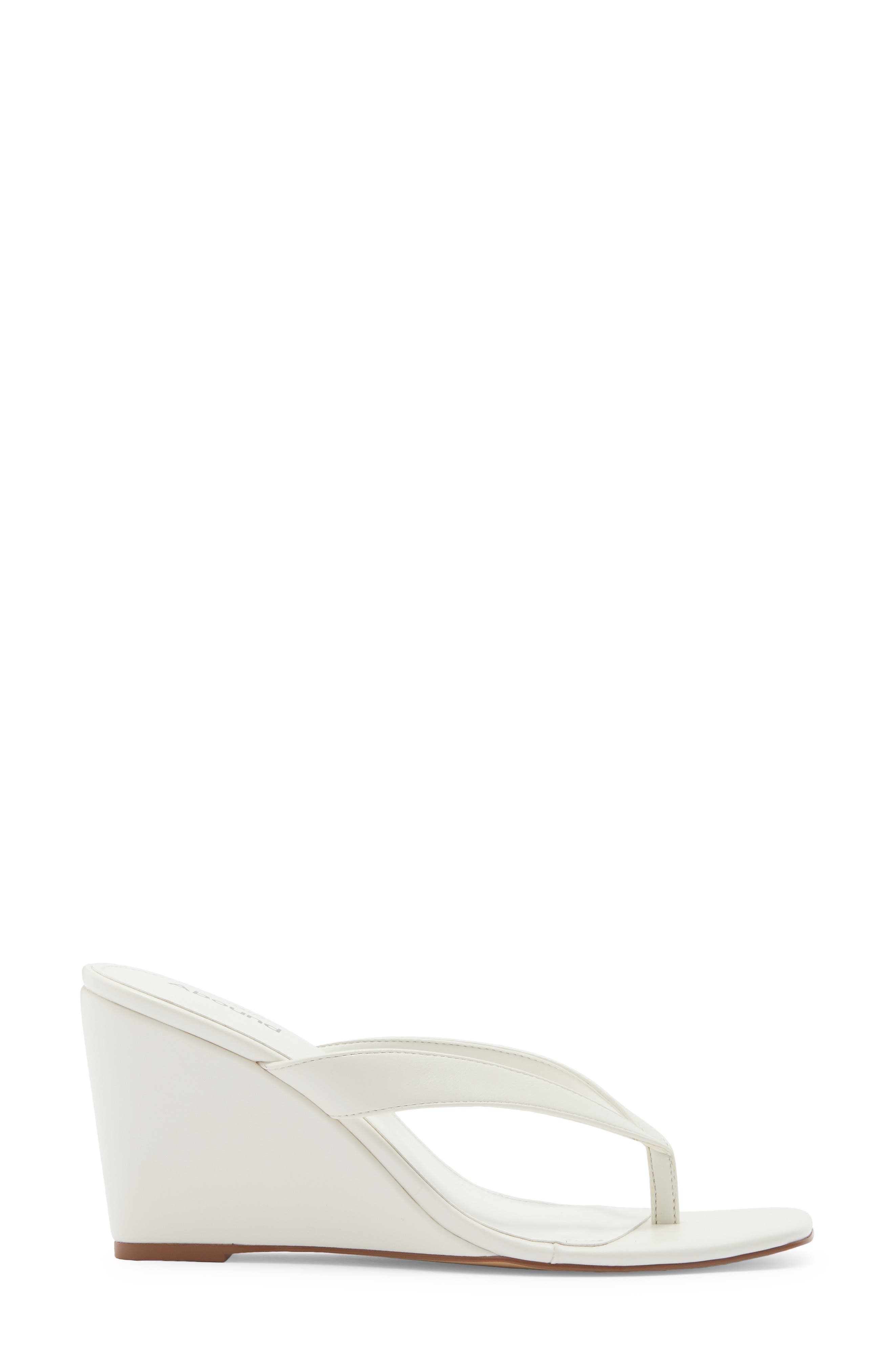 Macy Wedge Sandal, Alternate, color, IVORY CREAM