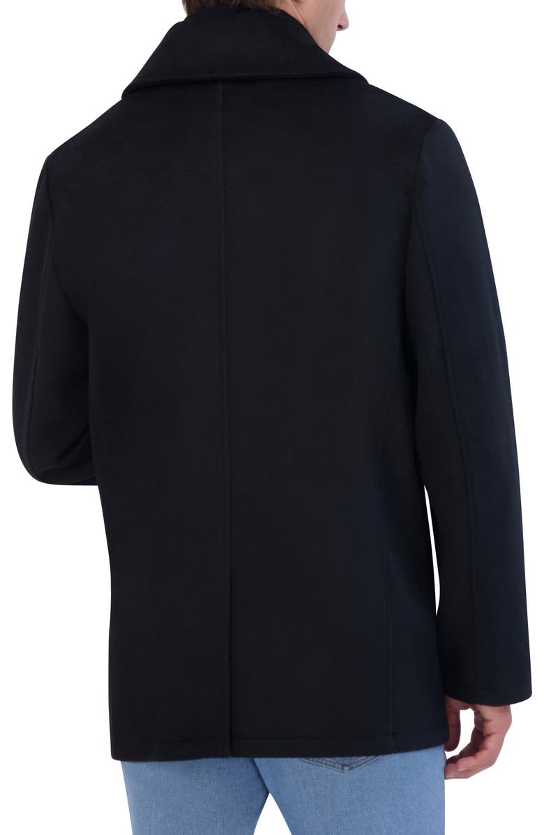 Robert Graham Peacoat with Bib, Alternate, color, Black