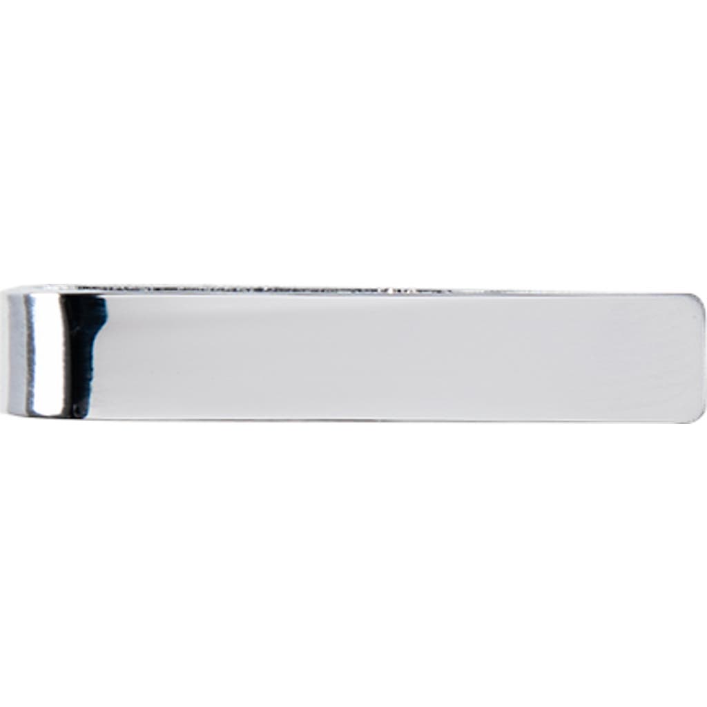 Brooklyn Brigade Solid Tie Clip In Metallic