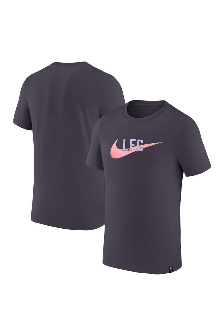 Men's Nike  Purple Liverpool Swoosh T-Shirt, Main, color, Purple