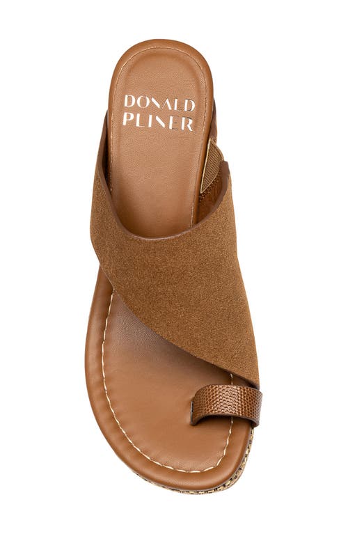 DONALD PLINER DONALD PLINER GYER LEATHER WEDGE SANDAL 