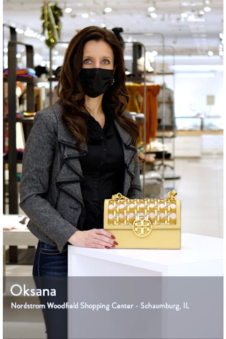 Miller Basketweave Leather Shoulder Bag video