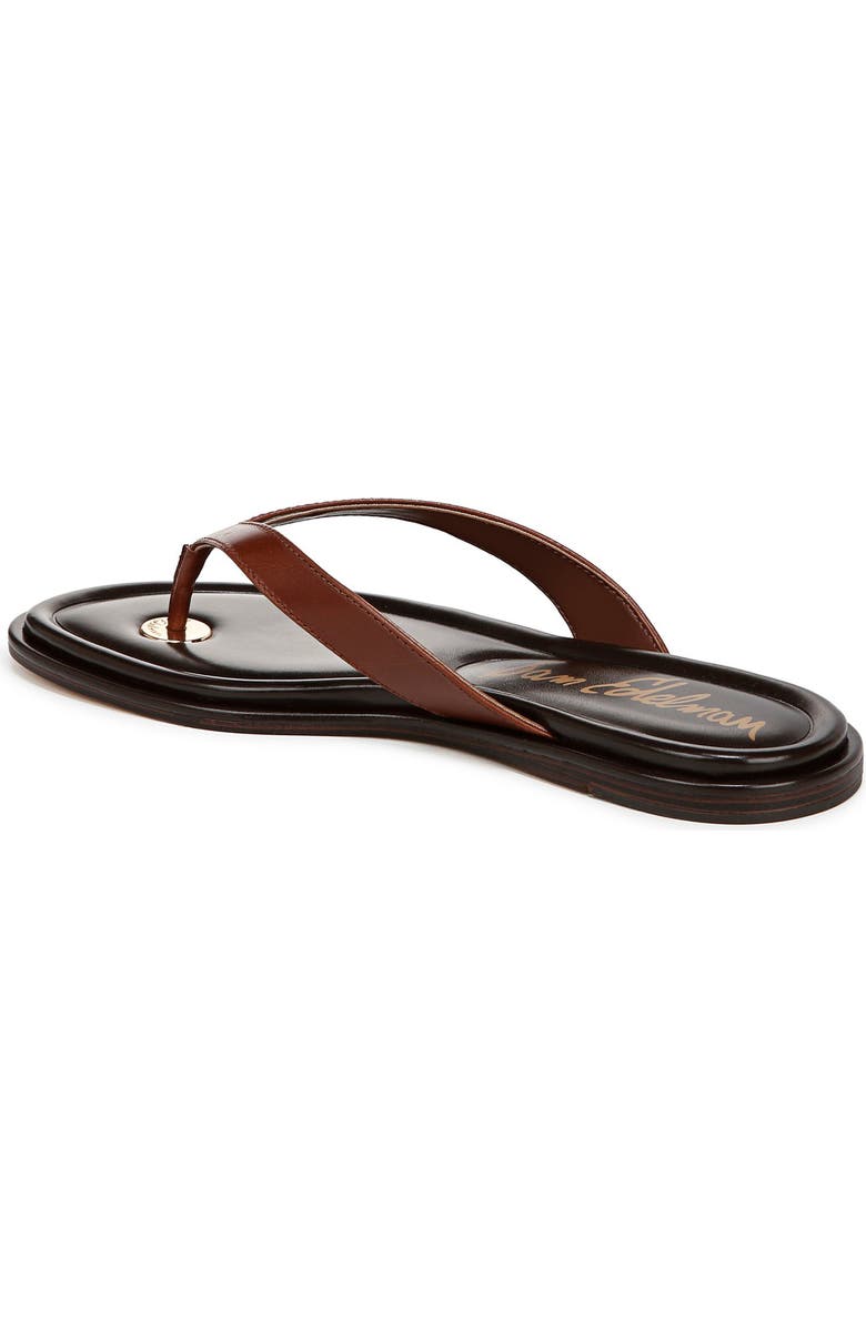 Sam Edelman Remi Flip Flop, Alternate, color, Burnt Brandy