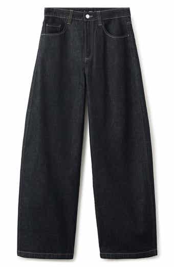 Mid Rise Balloon Jeans