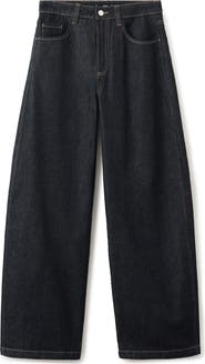 MANGO Mid Rise Balloon Jeans
