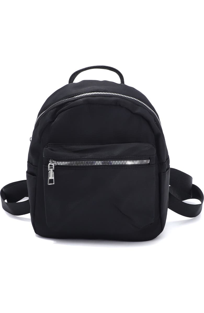 Adornia Black Sporty Small Backpack, Main, color, Black