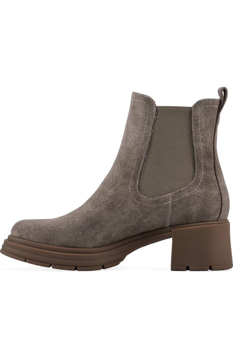 CLIFFS BY WHITE MOUNTAIN Mingo Chelsea Boot, Alternate, color, Sand/ Grey Fabric
