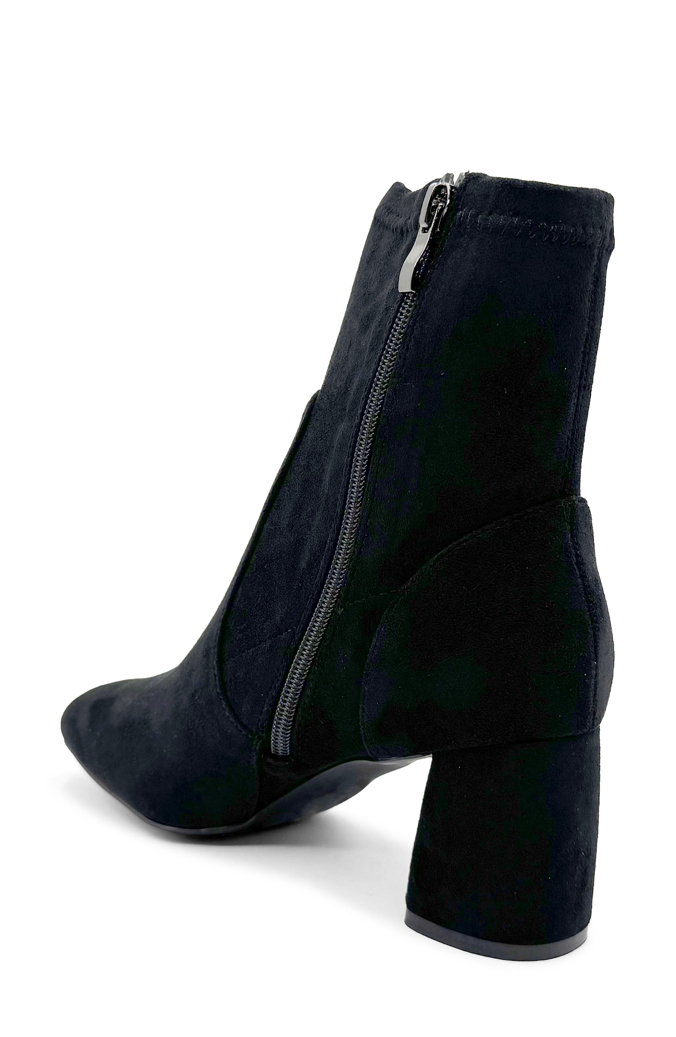 CHELSEA CREW Ballyn Square Toe Boot, Alternate, color, Black Micro