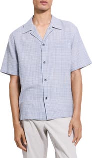 Theory Mini Tex Camp Shirt