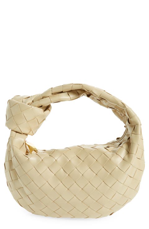 Mini Jodie Intrecciato Leather Top Handle Bag