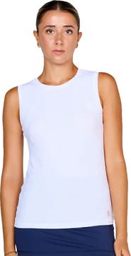 Sofibella UV Colors Womens Sleeveless Tennis Shirt