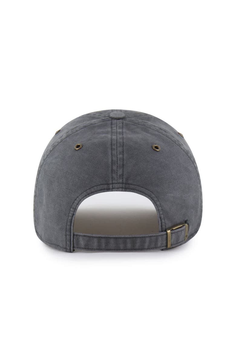 CARHARTT X 47 Men's Carhartt x '47  Charcoal Los Angeles Lakers Clean Up Adjustable Hat, Alternate, color, 