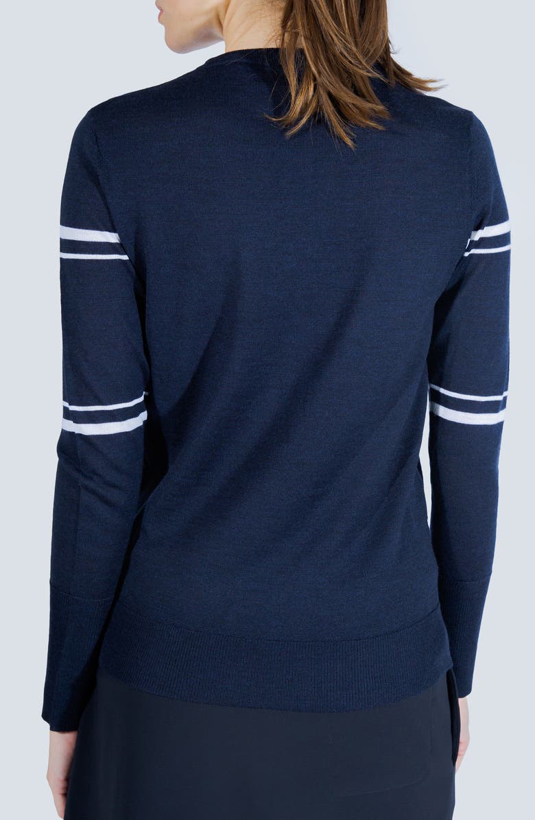 L'ETOILE SPORT CLUB SWEATER 1, Alternate, color, Navy