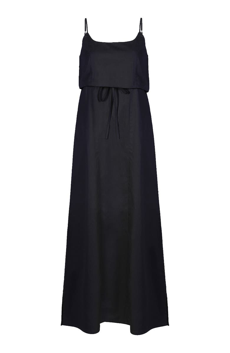 Reistor Strappy Maxi Dress, Alternate, color, Black