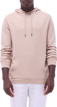 Bugatchi Cotton & Modal Blend Pullover Hoodie