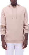 Bugatchi Cotton & Modal Blend Pullover Hoodie