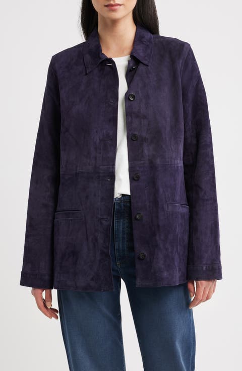 Maria Suede Jacket