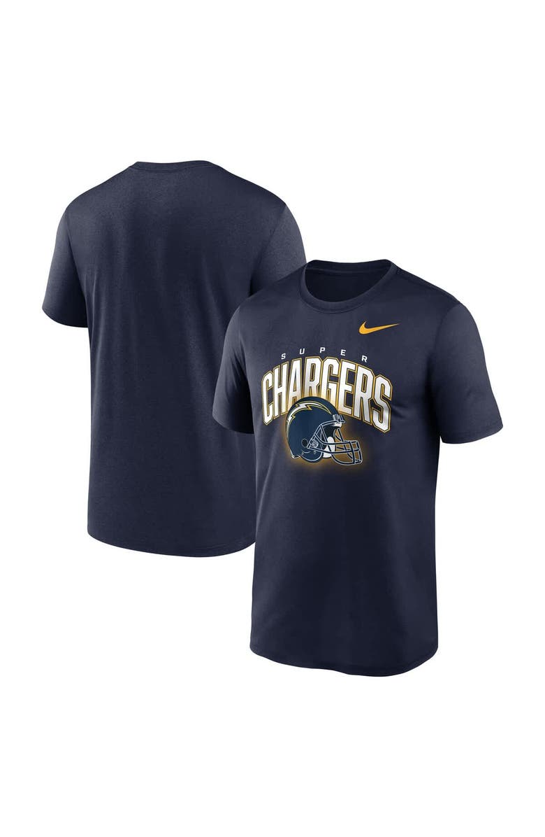 Nike Men's Nike Navy Los Angeles Chargers Super Chargers Legend Dri-FIT T-Shirt, Main, color,