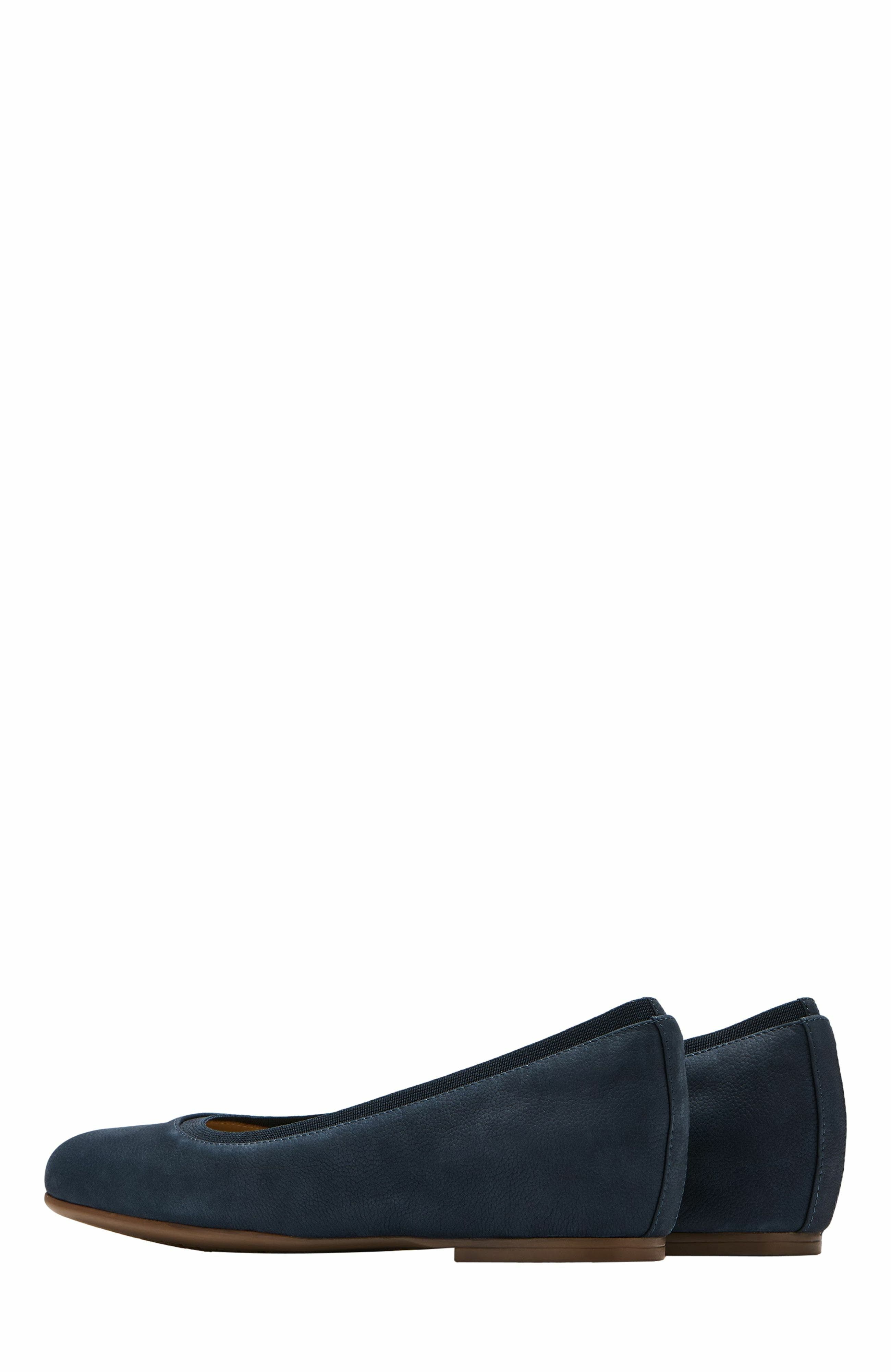 Cadence Ballet Flat, Alternate, color, Navy - Regular