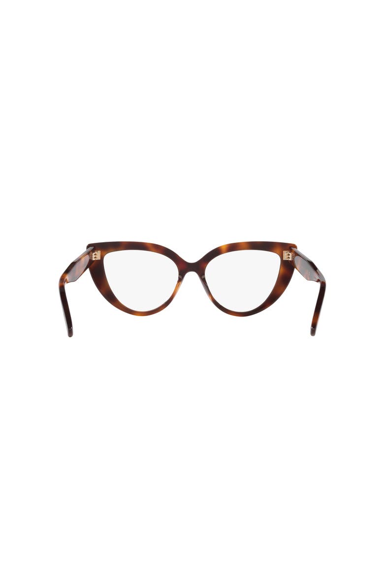 52mm Cat Eye optical glasses, Alternate, color, Tortoise