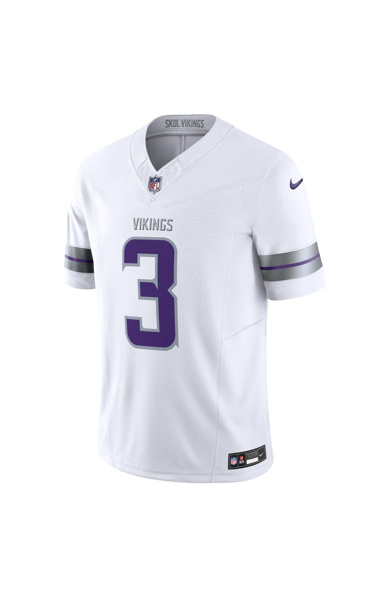 Nike Men's Nike Jordan Addison White Minnesota Vikings Alternate Vapor F.U.S.E. Limited Jersey, Alternate, color, White