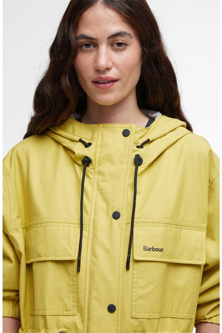 Evie Showerproof Longline Raincoat, Alternate, color, LIMEADE LIGHT SAND