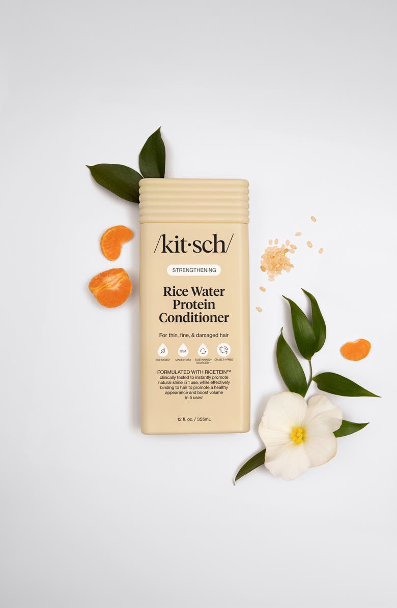 Kitsch Strengthening Rice Water Protein Conditioner, Alternate, color, 
