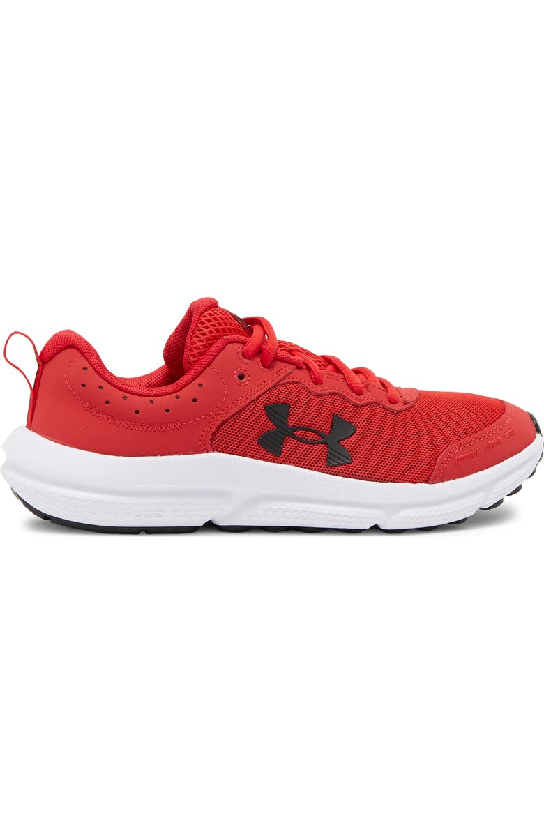 Under Armour Kids' Assert 10 Wide Sneaker, Alternate, color, Red