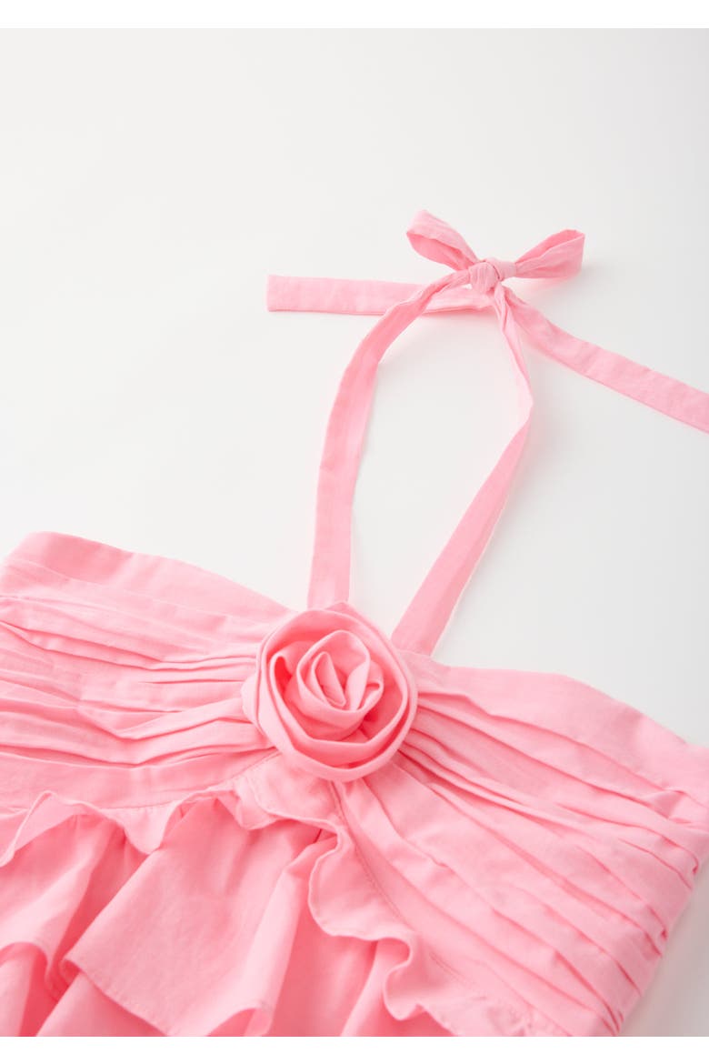 Ellie Cotton Frill Maxi Dress, Alternate, color, Pink