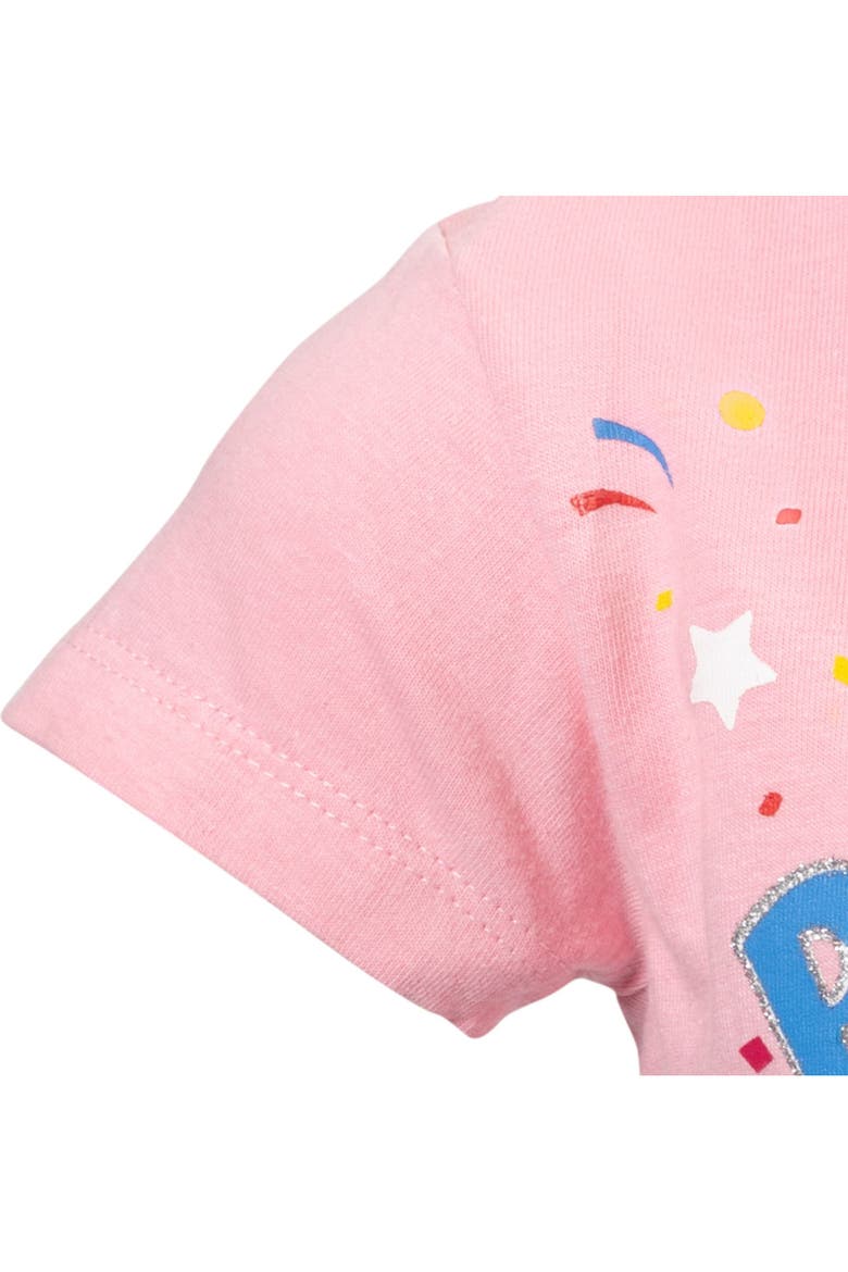 Glitter T-Shirt, Alternate, color, Blush Pink