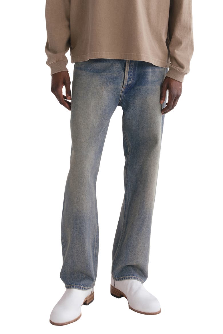 '90s Mid Rise Loose Straight Leg Jeans, Main, color, PLATFORM MD TINTED IND