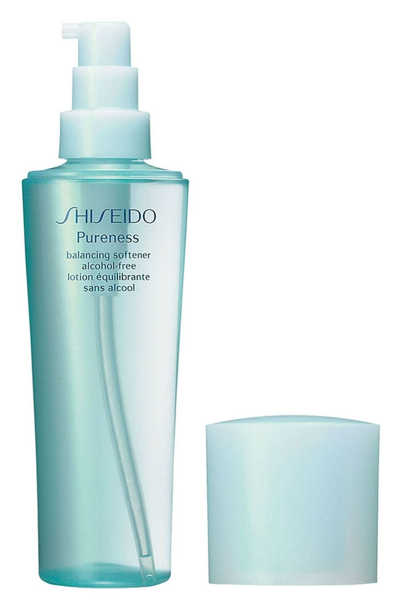 Shiseido 'Pureness' Alcohol-Free Balancing Softener, Main, color, 