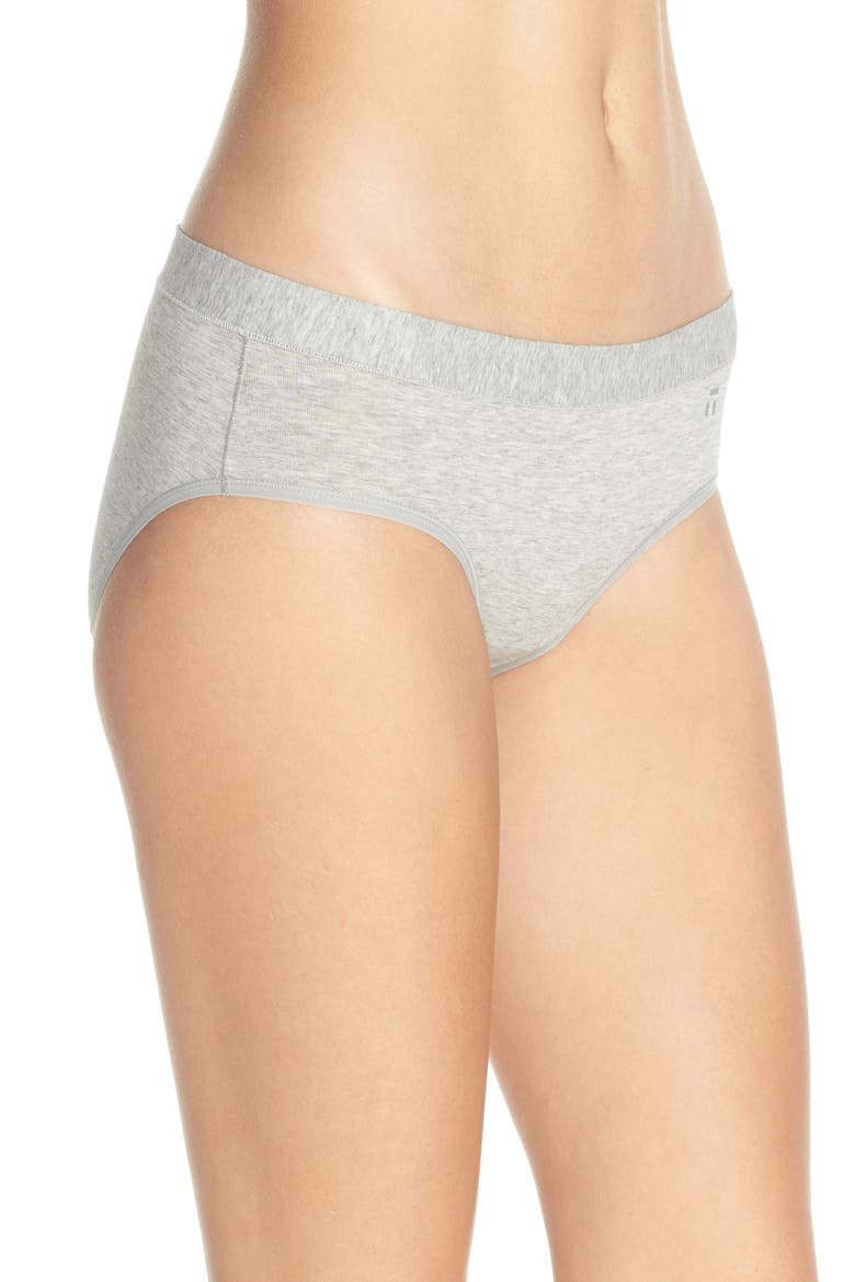 Cool Cotton Briefs, Alternate, color, HEATHER GREY