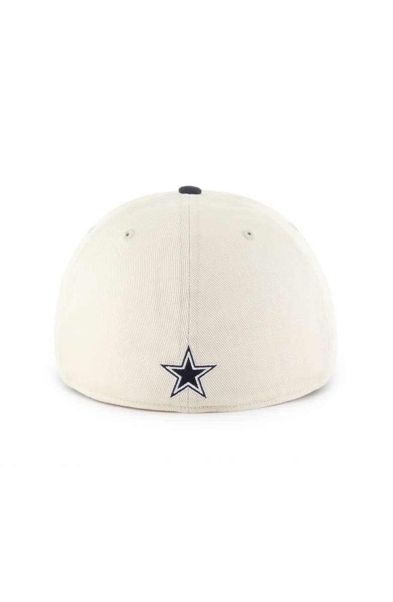 '47 Men's '47 Cream Dallas Cowboys Crosstown Franchise Two-Tone Relaxed Flex Hat, Alternate, color, Cream