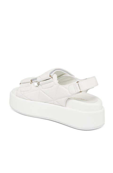 Yolanda Leather Slingback Sandal