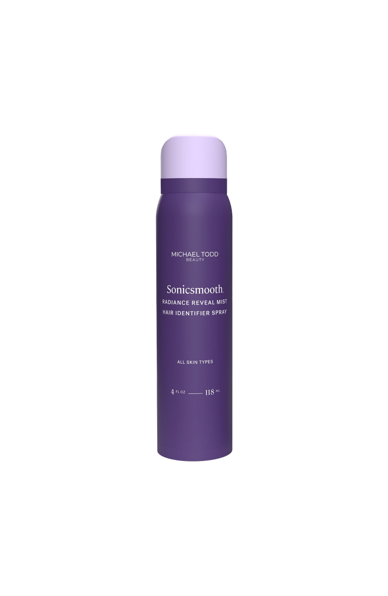 MICHAEL TODD BEAUTY Sonicsmooth Hair Identifier Spray for Dermaplaning, Main, color, Shade Between Blue And Red.