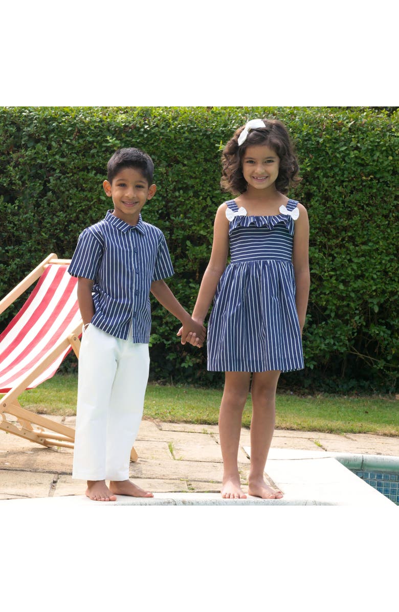 Rachel Riley Striped Sundress, Alternate, color,